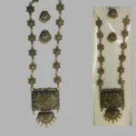 Grand Temple Jewellery Wedding Set with Earrings